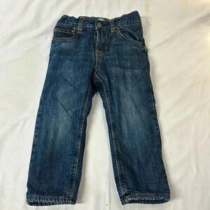 GAP - Fleece lined  denim jeans. Size 2